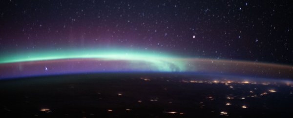 Magical photo from the ISS captures two enchanting Earth phenomena in one image