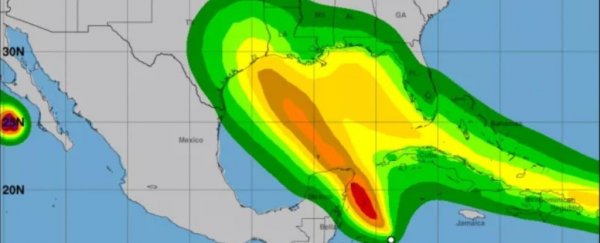 For the first time, two hurricanes may hit the Gulf of Mexico at the same time