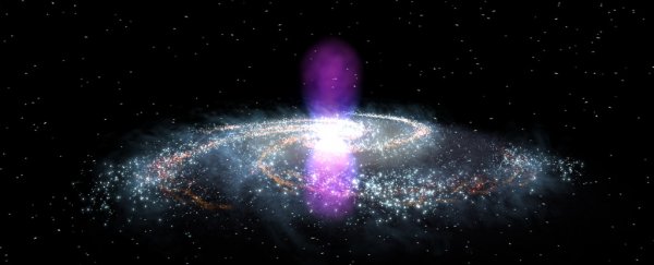 Mystery gas has been detected shooting 'like bullets' from our galactic centre