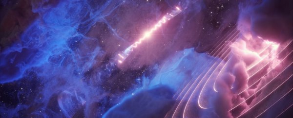 This gas cloud is pulsing with gamma-rays from a distant black hole, but how?