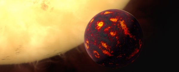 Some extreme planets have lava oceans, but something else is making them so bright