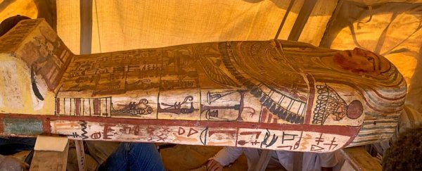 Egyptian authorities just found 14 more coffins that have been sealed for 2,500 years