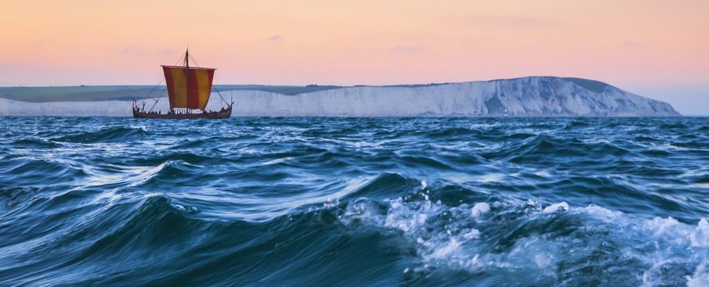 The Sea Stallion Viking Ship. 