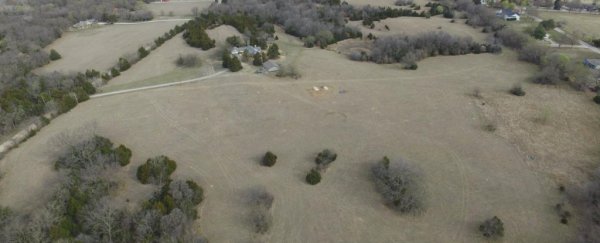 Drone survey reveals Wichita 'council circle' monument on a ranch in Kansas