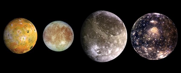Jupiter's moons are hotter than they should be. They could be heating each other