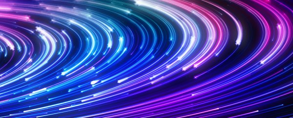 A strange new magnetoelectric effect has been discovered in a symmetrical crystal