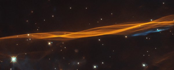 Hubble's new photo of the Cygnus Loop looks too perfect to be real
