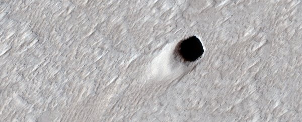 This Martian lava tube could swallow Earth's biggest lava tube more than 3 times