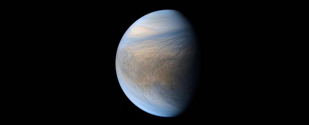 Composite of images taken by Japanese spacecraft Akatsuki of Venus. 