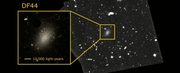 Astronomers solve mystery of a galaxy containing 99.99% dark matter
