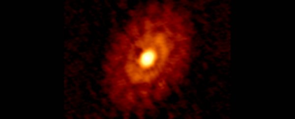 Astronomers reveal the youngest baby planet structures we've ever seen