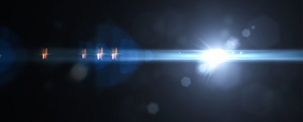 In new milestone, physicists store and transport light using quantum memory