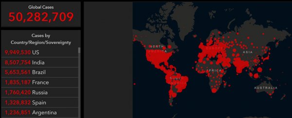 It's official. The world has surpassed 50 million confirmed coronavirus cases