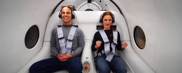 Passengers just took first-ever test ride in Virgin's Hyperloop and didn't throw up