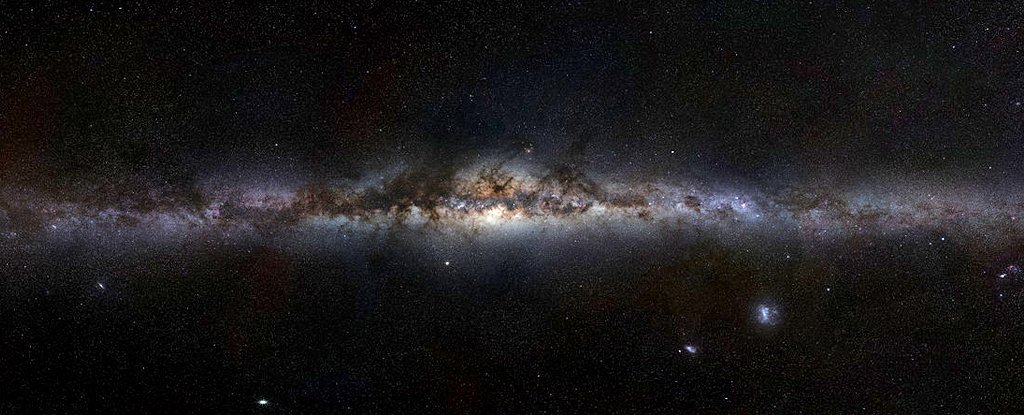 Panorama of the Milky Way. 