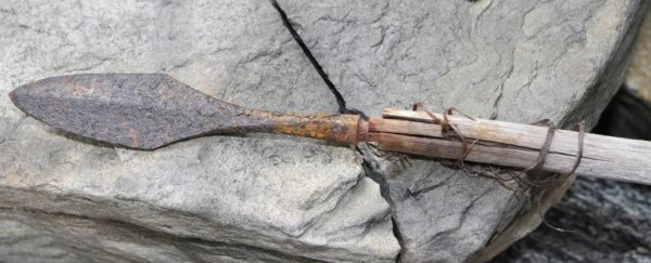Melting ice has revealed a spectacular trove of ancient hunting artifacts in Norway