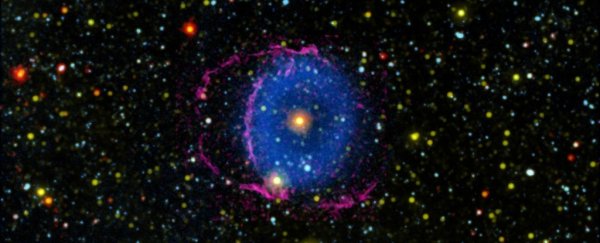 The mystery of this strange, blue nebula may have finally been solved