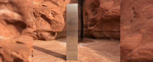 Mysterious Metal Monolith Appears in Remote Utah Desert and Has Authorities Stumped