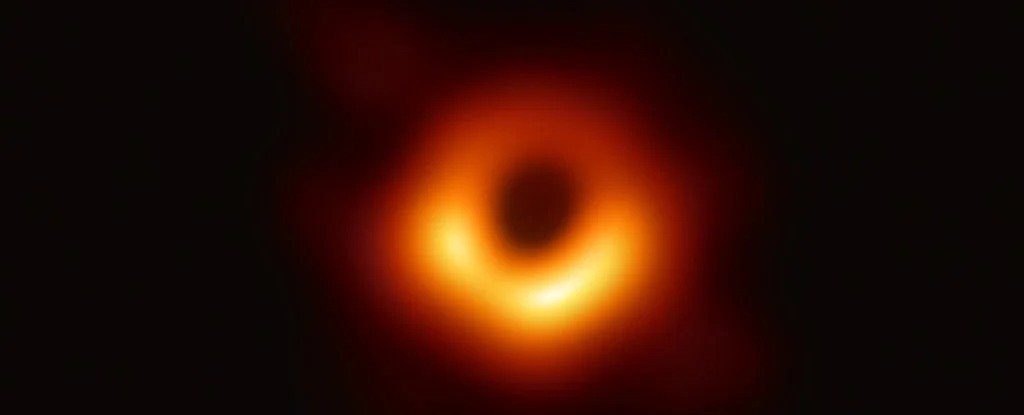 Image of the black hole M87*. 