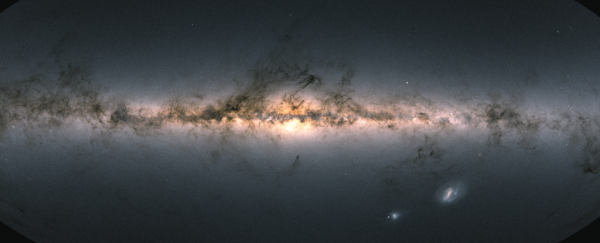 Astronomers have mapped stars to the very anticentre of the Milky Way