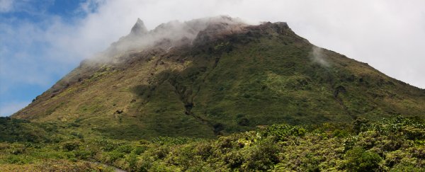 Dormant volcano in the Caribbean just came back to life, causing evacuation warnings