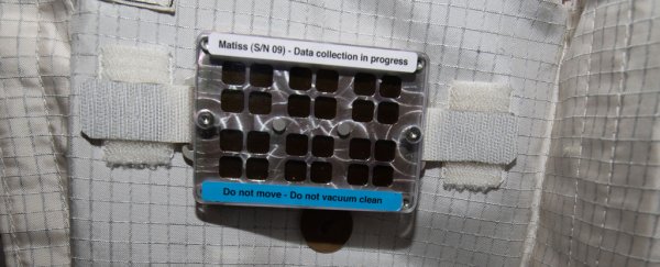 This one spot on the International Space Station is kept filthy – for science