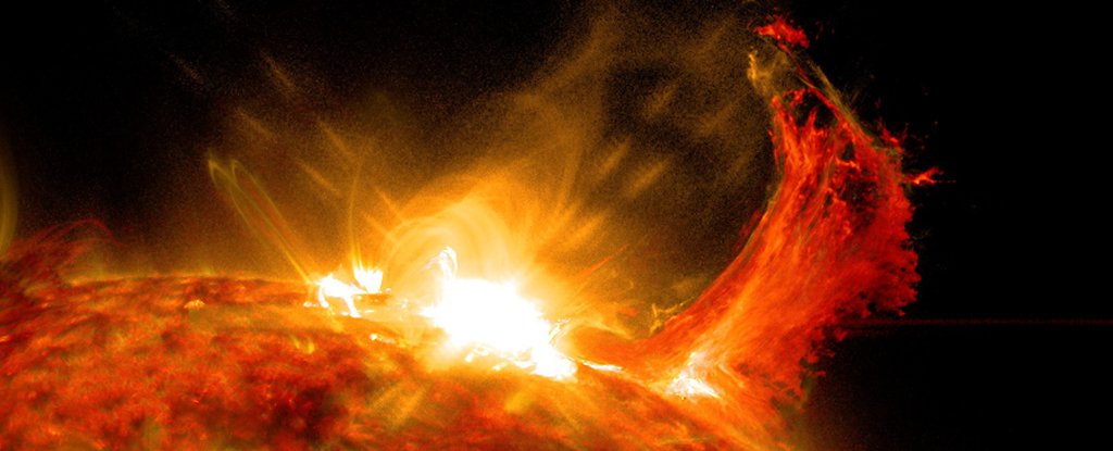 Our Sun's solar flare, 2 October 2014. 