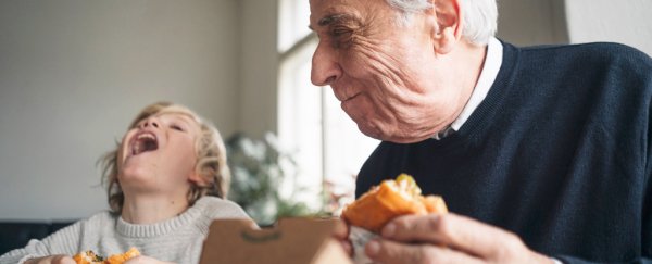 The healthy gut microbiome you have right now may not be the one you need in old age