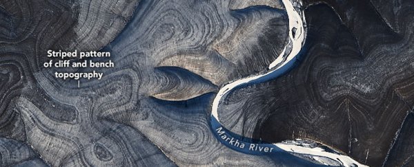 NASA perplexed by strange geological stripes appearing in Russia