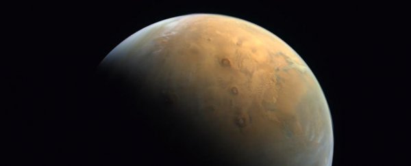'Defining moment' as Hope probe transmits its breathtaking first image of Mars
