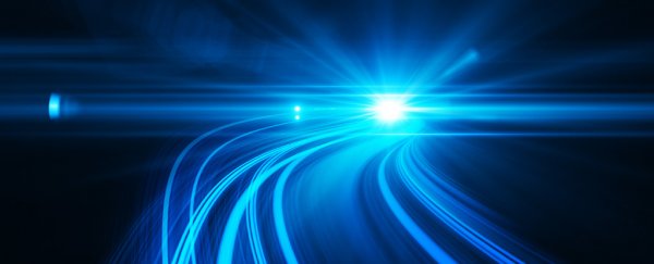 Physicists just reached a new speed limit for moving quantum information