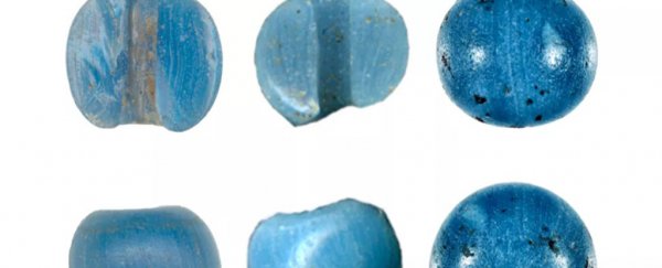 Stunning blue beads found in Alaska predate Columbus, controversial study claims