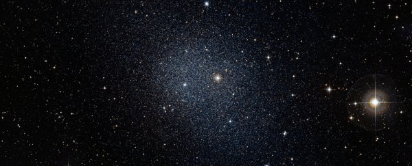 Astronomers detect a tiny dwarf galaxy that has way more dark matter than we expected