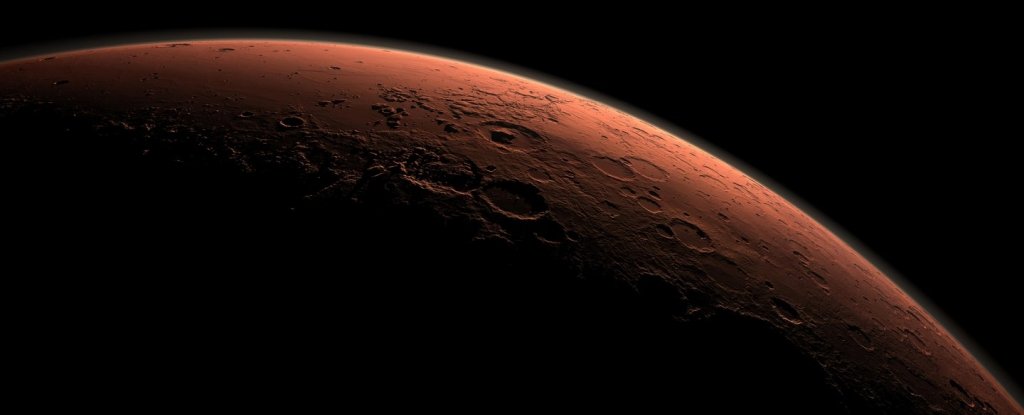 A previously unseen chemical reaction has been detected on Mars