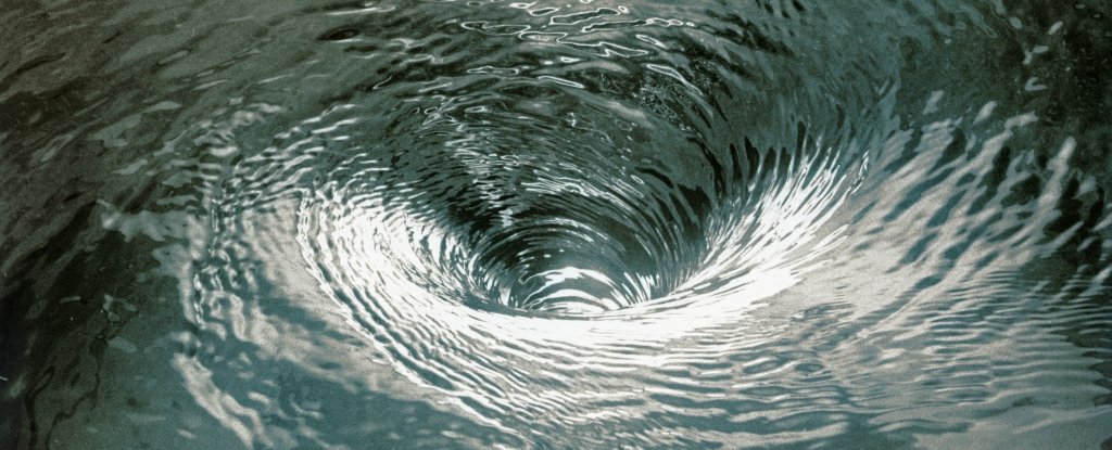 Read more about the article Swirling Vortex of Bathtub Water Reveals an Elusive Mechanism of Black Hole Physics