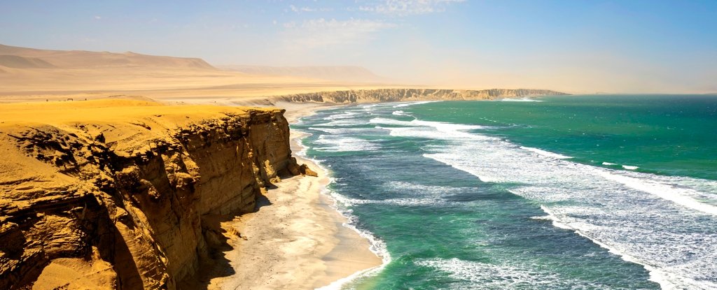 Paracas National Reserve, along the Peruvian coast. 