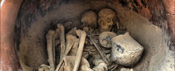 Dazzling treasures unearthed in Bronze Age grave likely belonged to a queen