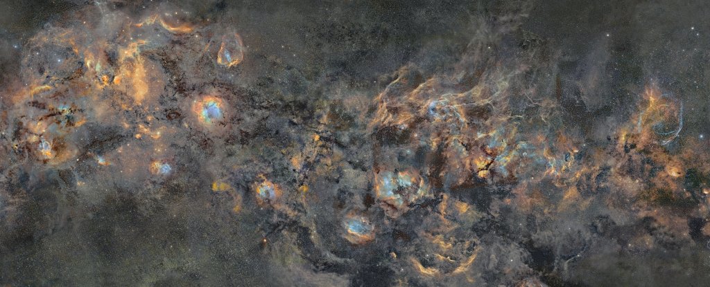 A photographer spent 12 years making this galaxy.  It will crush your little heart