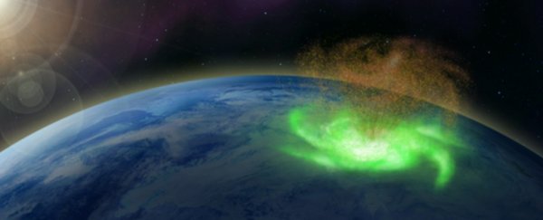 For The First Time, A 'Space Hurricane' Has Been Detected Over The North Pole