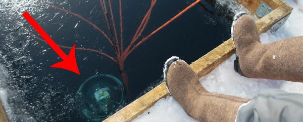 A telescope sunk into world's deepest lake has started the hunt for 'ghost particles'