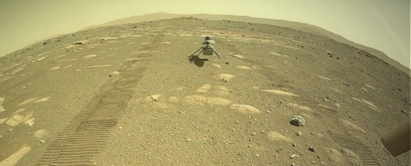 It's happening! NASA's Mars helicopter has touched down on the Red Planet