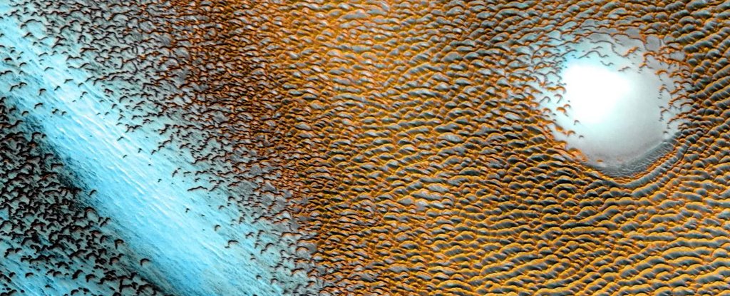 Imagem de tirar o fôlego da NASA mostra mágico ‘mar de dunas’ em Marte
