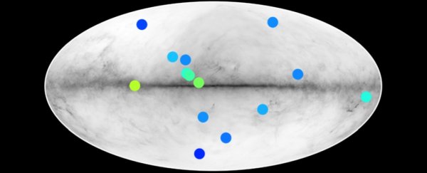 There could be 14 antimatter objects lurking out there in the Milky Way