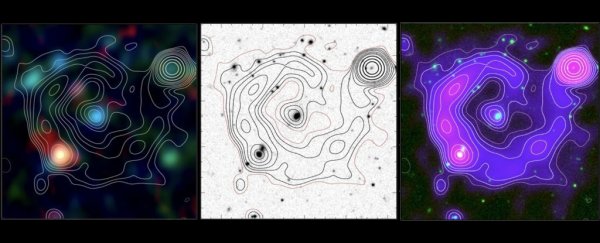 Astronomers detect another mysterious ghostly circle in extragalactic space