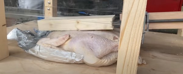 This guy on YouTube actually cooked meat by slapping it... a lot