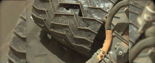 This photo of Curiosity is real! Here's why NASA uses zip ties on Mars rovers
