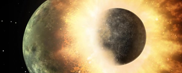 A buried chunk of alien world could be behind a weak spot in Earth's magnetic field