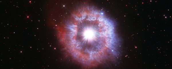 Breathtaking new Hubble image shows a giant star on the brink of annihilation