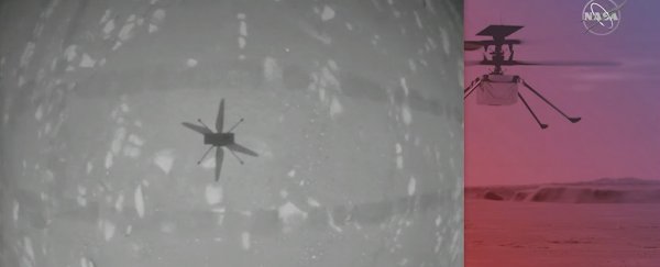 LIVE: NASA's Ingenuity just made history with the first-ever powered flight on Mars!