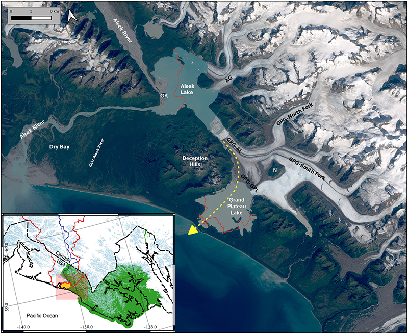 alsek map